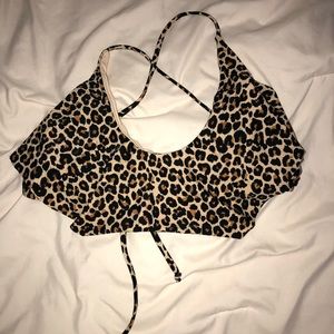 Cheetah swim top